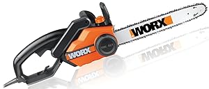 WORX WG303.1 16-Inch Chain Saw, 3.5 HP 14.5 Amp