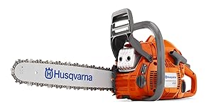 Husqvarna 450 18-Inch 50.2cc X-Torq 2-Cycle Gas Powered Chain Saw With Smart Start (CARB Compliant)